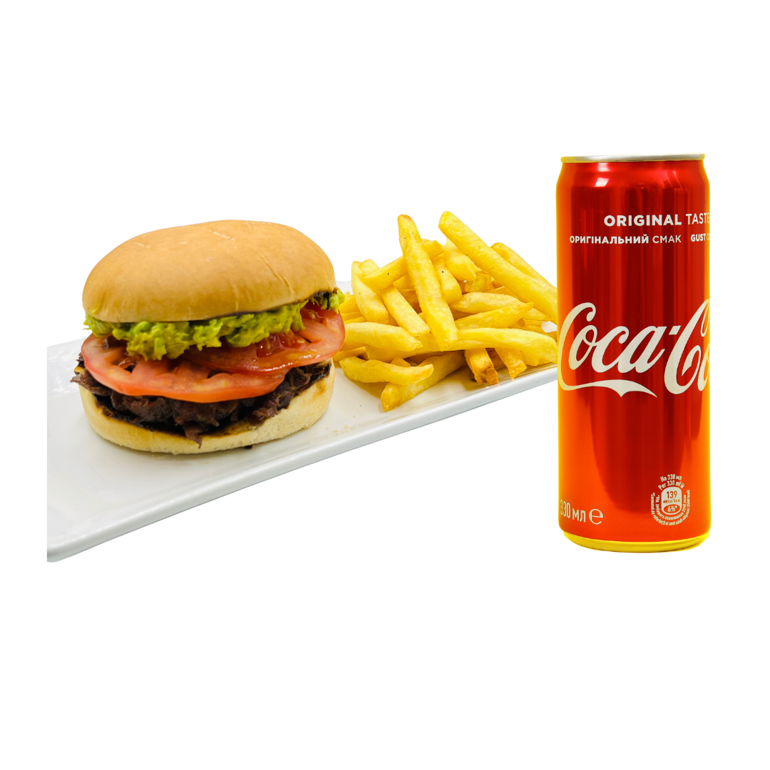 Sandwich + Papas + Bebida